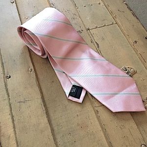 J. CREW 💯% SILK TIE PREPPY PASTEL STRIPE NECKTIE OS